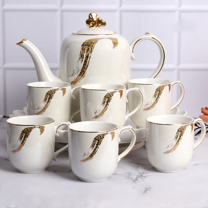 Ceramic Tea Set - 7 pcs