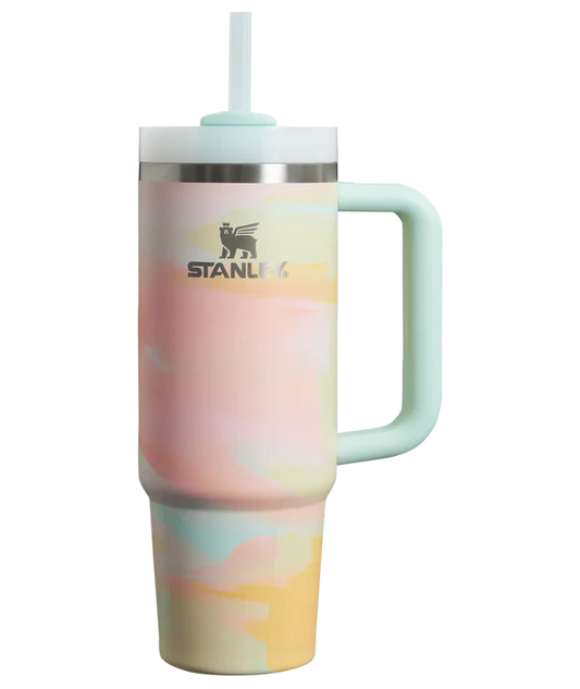 THE Warm Serene Brushstroke QUENCHER H2.0 FLOWSTATE™ TUMBLER