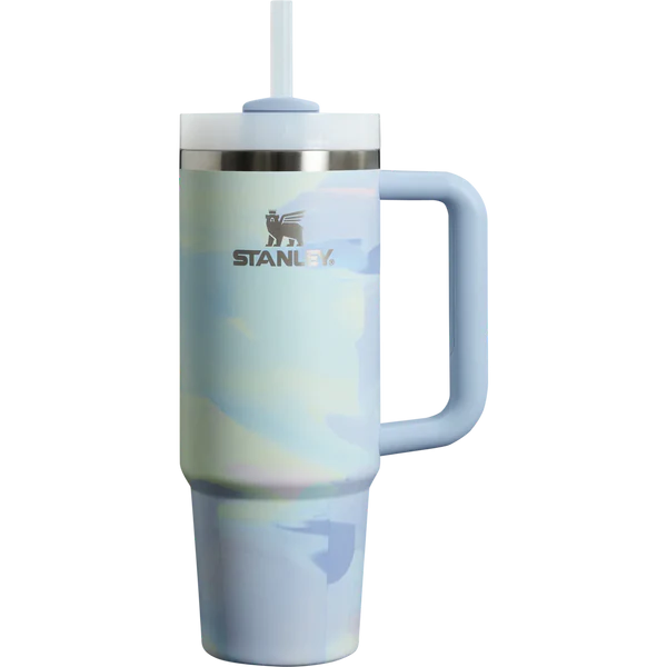 The Cool Serene Brushstroke QUENCHER H2.0 FLOWSTATE™ TUMBLER