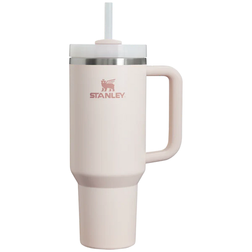 The Rose Quartz 2.o Quencher H2.0 Flow State™ Tumbler | 40 OZ