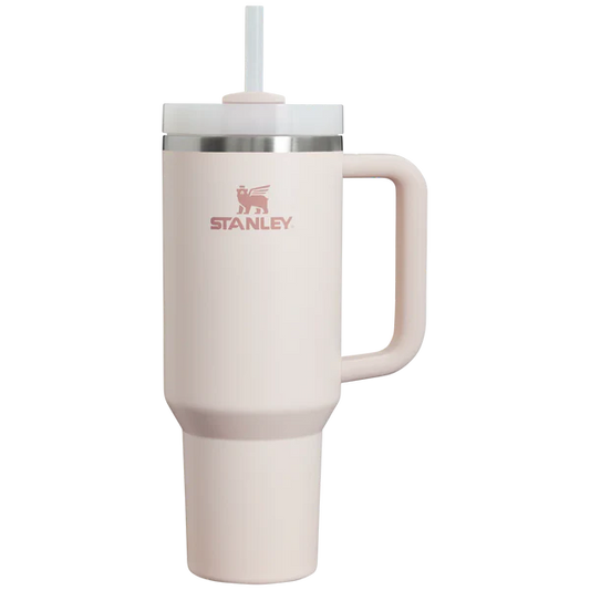 The Rose Quartz 2.o Quencher H2.0 Flow State™ Tumbler | 40 OZ