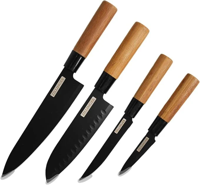 Zillinger Japanese Knife Set - 4pcs
