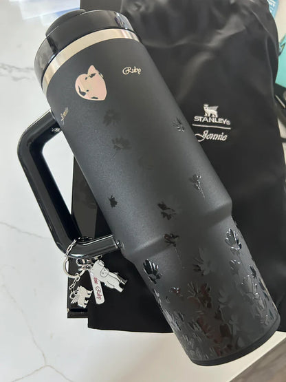 Stanley 1913 x Jennie Quencher H2.0 Flowstate™ Tumbler | 40 Oz | Petal to the Metal