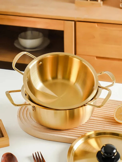 Golden Hotpot with Lid