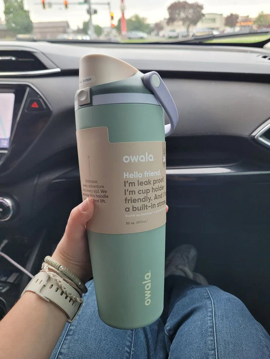 Owala FreeSip® Tumbler & Sway | 30 Oz |  Misty Meadow