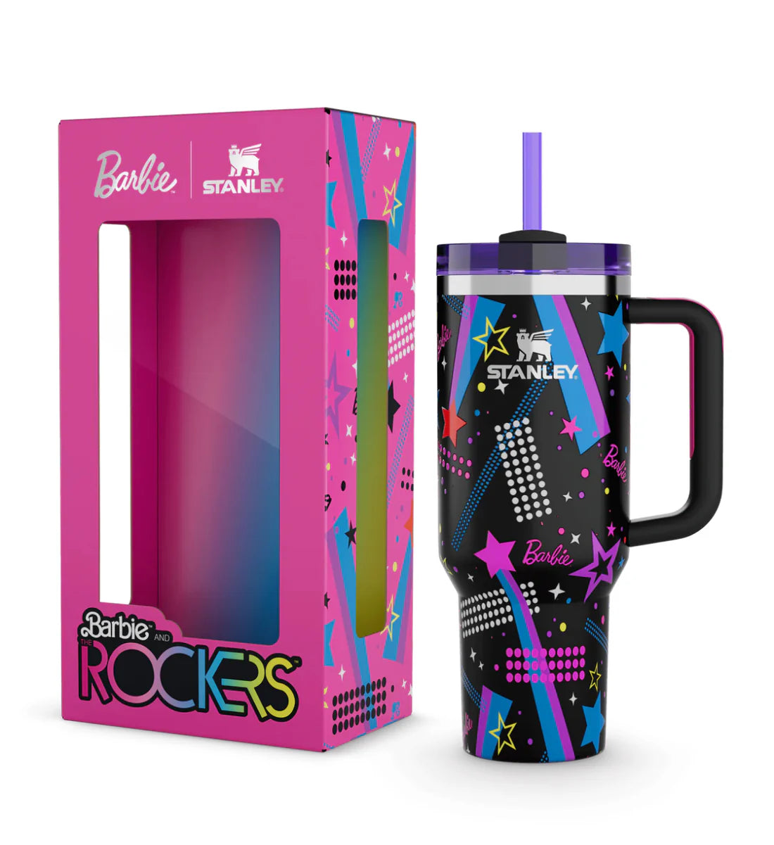 The Barbie™ x Stanley ’80s Rockers Quencher | 40 OZ