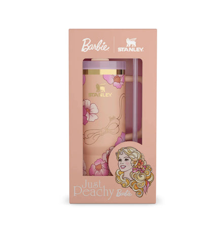 The Barbie x Stanley ’80s Peaches ’N Cream Quencher | 40 OZ