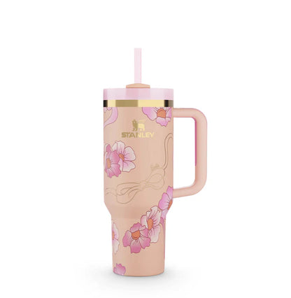The Barbie x Stanley ’80s Peaches ’N Cream Quencher | 40 OZ