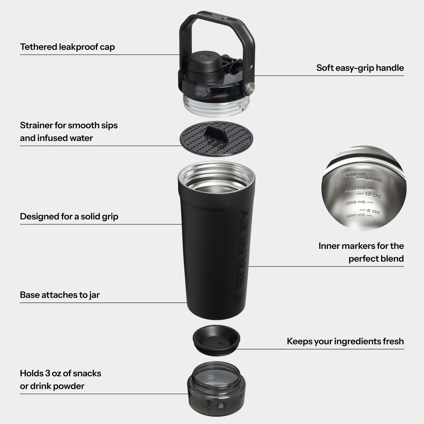 Stanley HydraFlow Performance Shaker