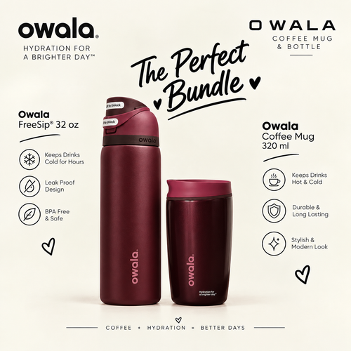 Owala FreeSip®  | Black Cherry ( Limited Edition )