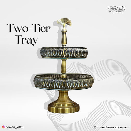 Two-Tier Tray