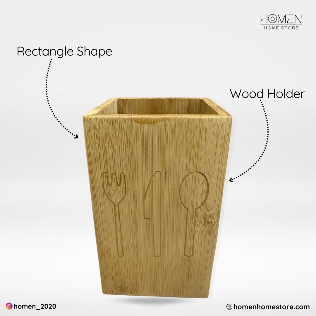 Bamboo Spoon Holder