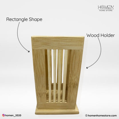 Bamboo Spoon Holder