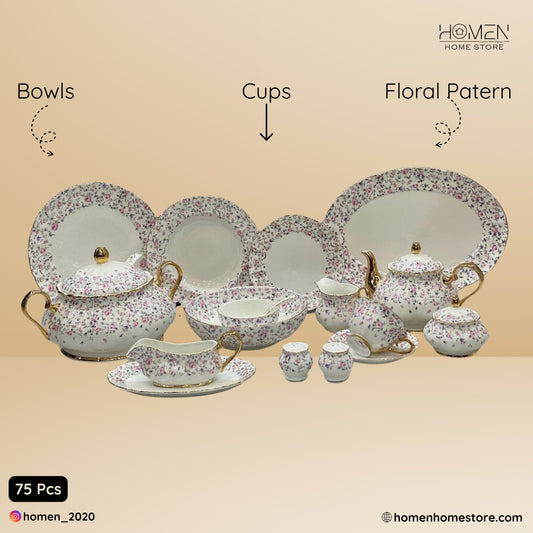 Royal Albert 75 Pcs Dinner Set