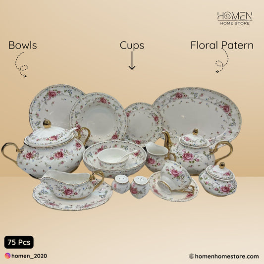 Royal Albert 75 Pcs Dinner Set