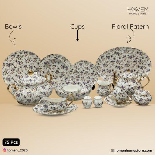 Royal Albert 75 Pcs Dinner Set