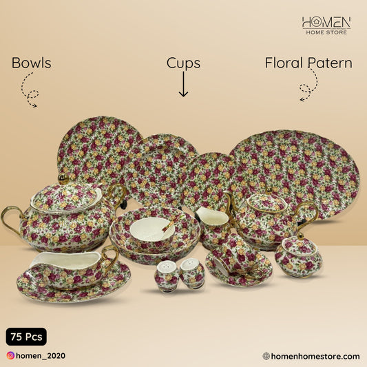 Royal Albert 75 Pcs Dinner Set