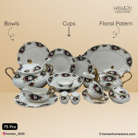 Royal Albert 75 Pcs Dinner Set