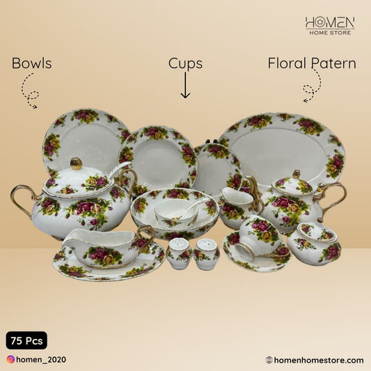 Royal Albert 75 Pcs Dinner Set