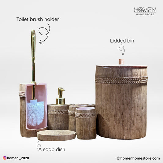 Luxury 6pcs Bathroom Set