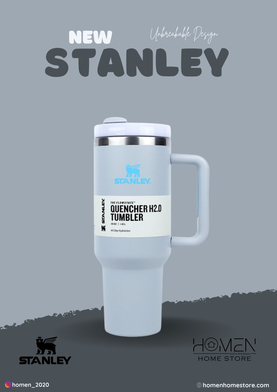 THE FOG - Quencher H2.0 Flow State Tumbler | 40 OZ