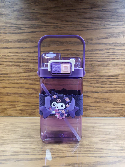 Kids Double Sipper Water Bottle – Leakproof