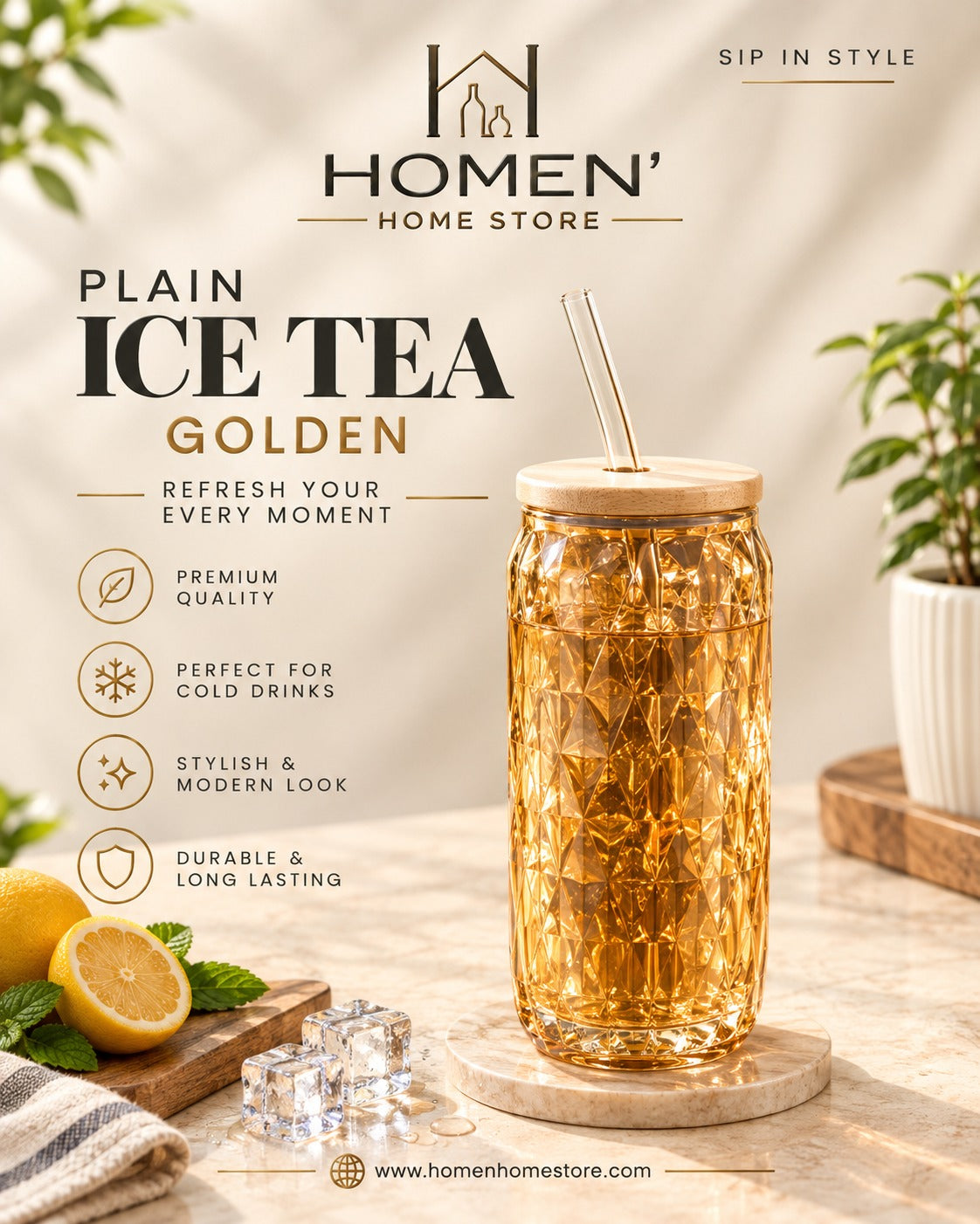 PLAIN ICE TEA GOLDEN