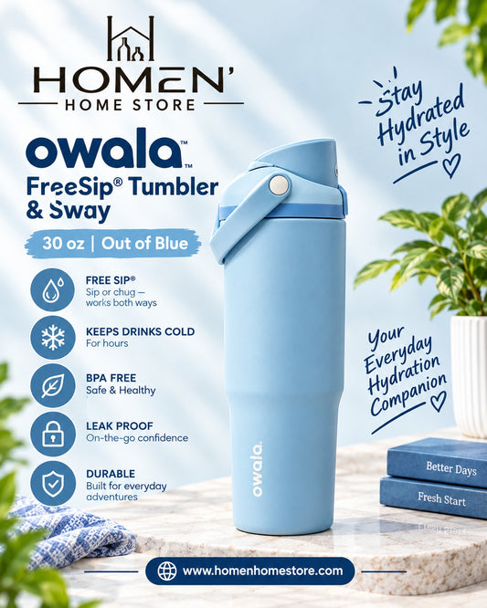 Owala FreeSip® Tumbler & Sway | 30 oz | Out of Blue