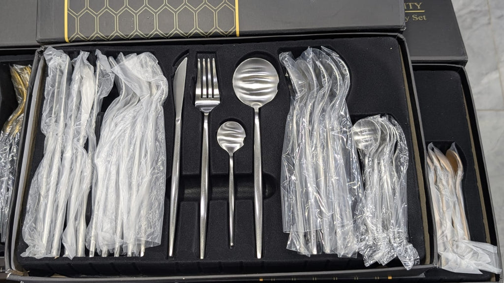 Protugese high quality cutlery set silver