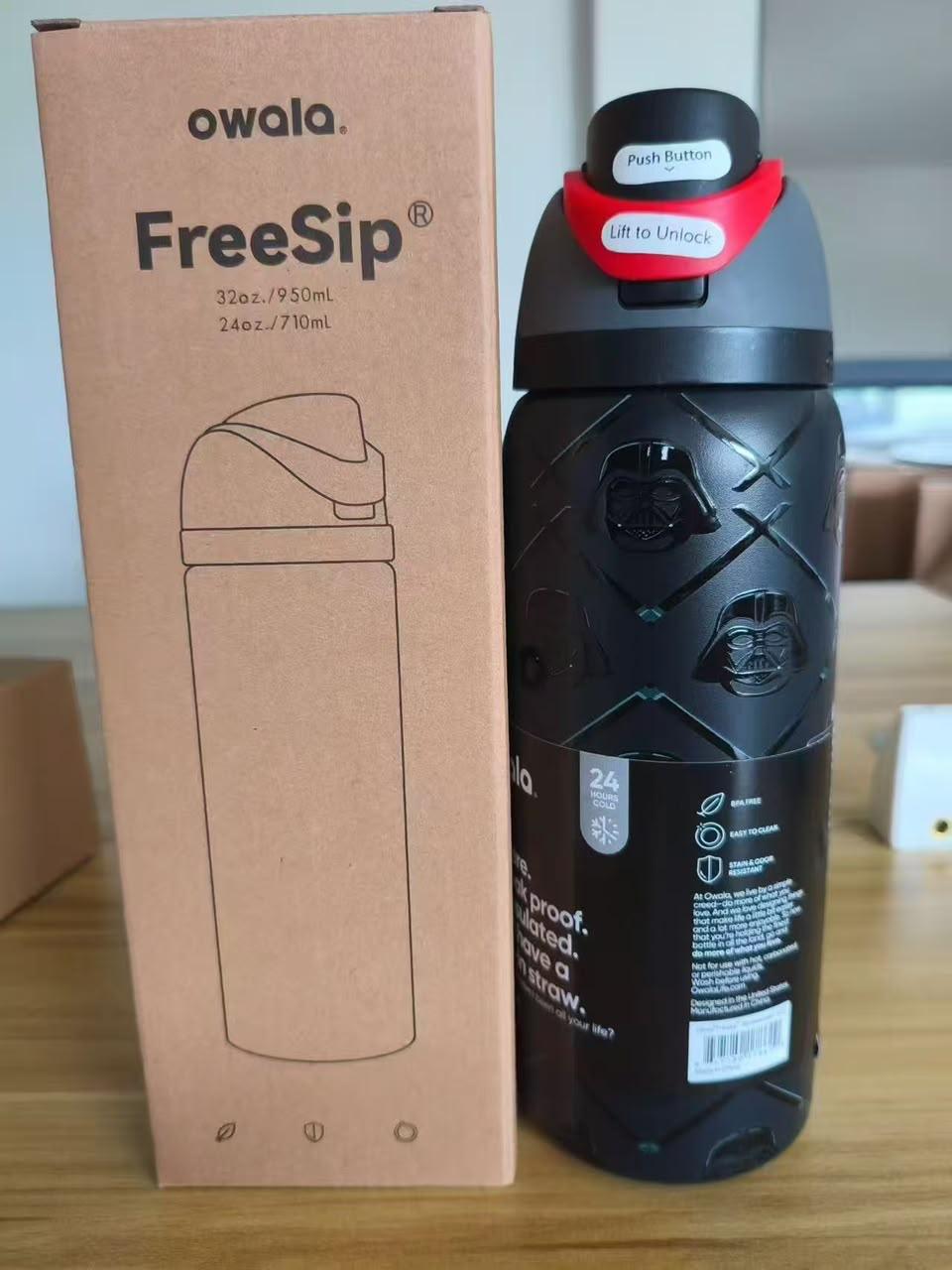 Owala freesip Darth Vader 32oz