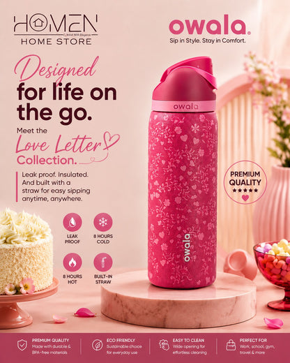 Owala Free Sip | 32oz | Love Letter