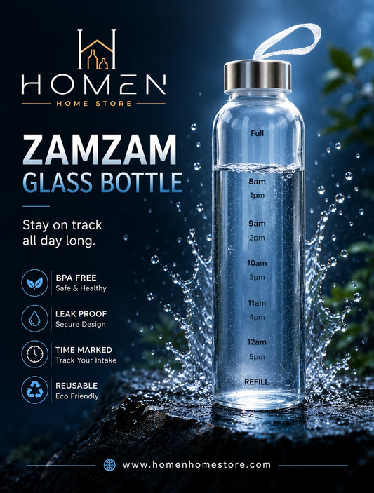 ZamZam Glass Bottle 450ml