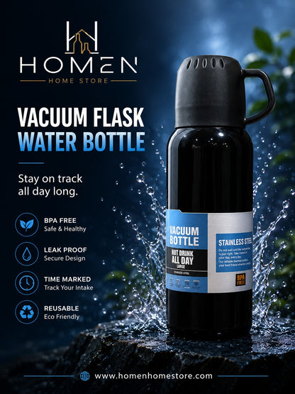 Vacuum Flask Water Bottle - 648ml