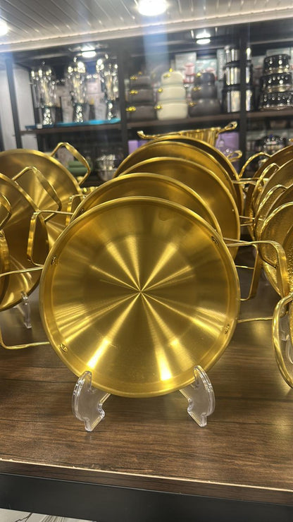 Korean Gold Ramen Pot with Handles