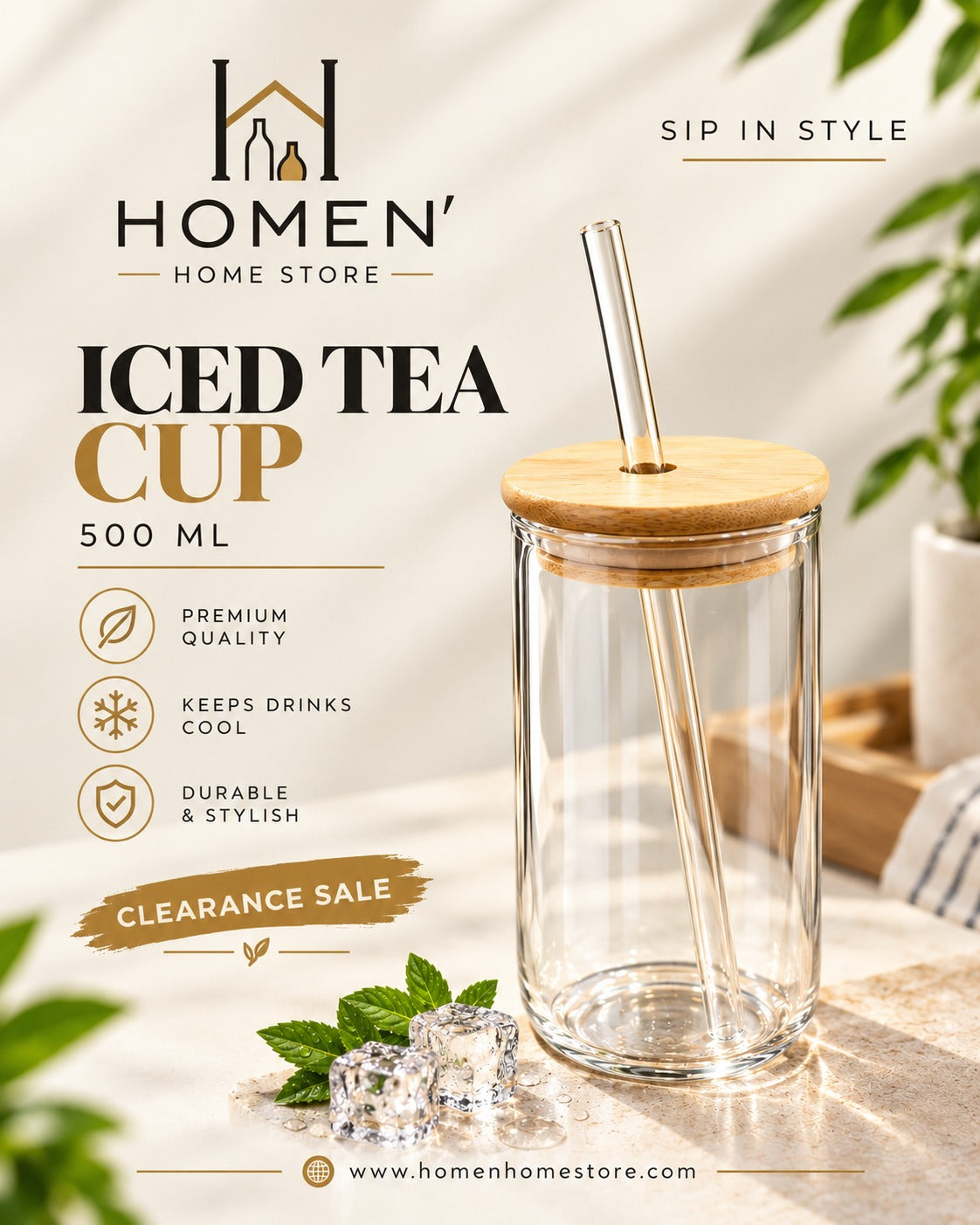 PLAIN ICE TEA CLEAR