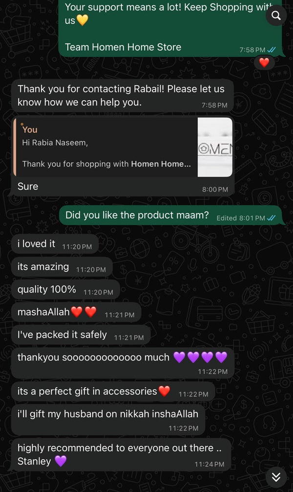 WhatsApp customer review 2