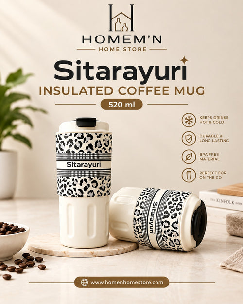 Sitarayuri Insulated Coffee Mug 520ml