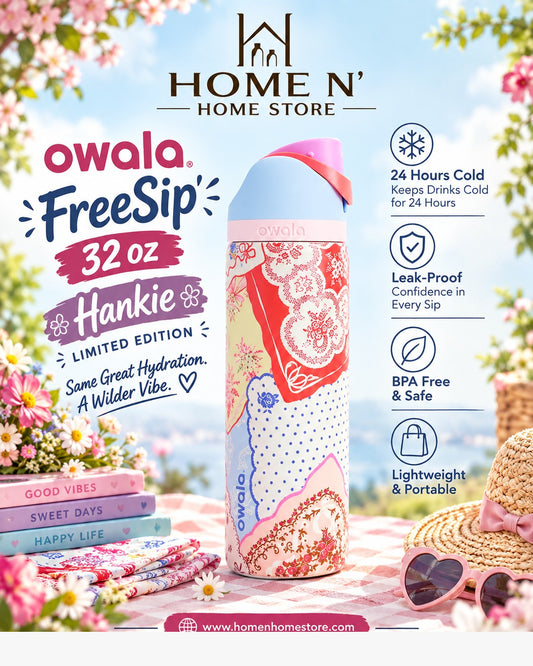 Owala FreeSip® | 32 oz | Hankie ( Limited Edition )