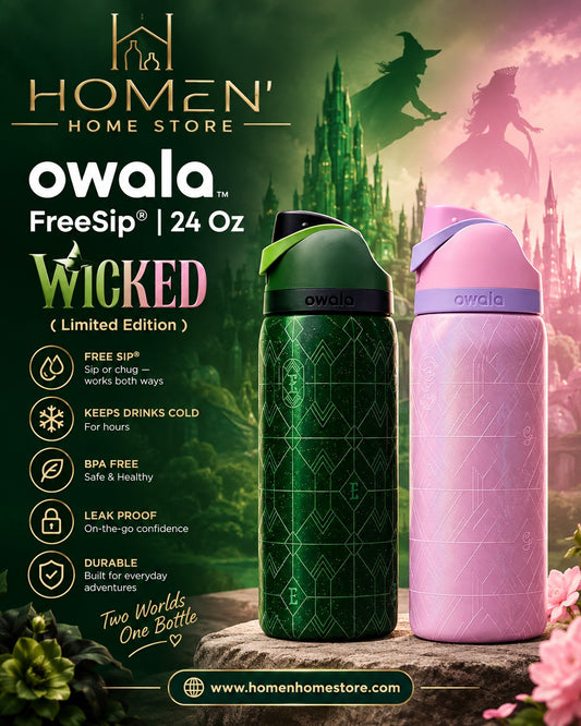 Owala FreeSip® | 24 Oz | WICKED ( Limited Edition )