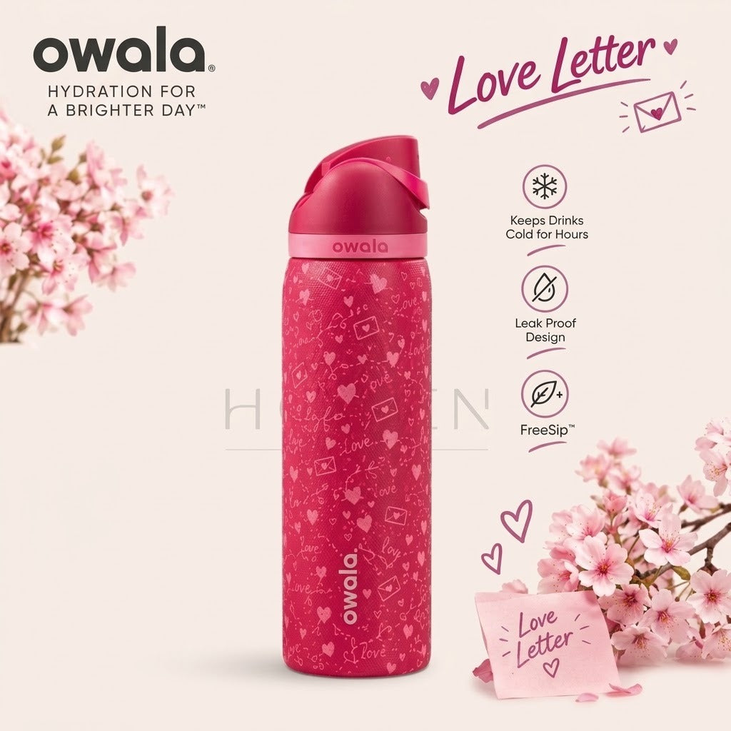 Owala Free Sip | 32oz | Love Letter