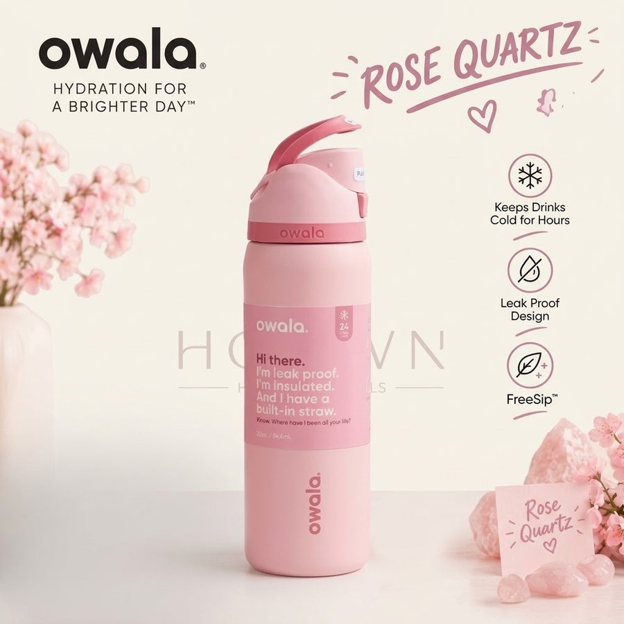 Owala FreeSip® | 32 Oz | ROSE QUARTZ