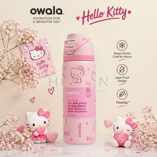 Owala FreeSip | 32 oz | Hello Kitty