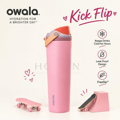 Owala FreeSip® Tumbler & Sway | 30 Oz | Kick Flip LIMITED EDITIONS