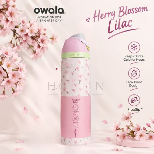 Owala FreeSip | 32 Oz | Cherry Blossom lilac