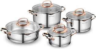 A1040 Rosanna 8 pcs. Cookware Set