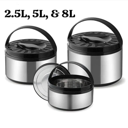 Stainless Steel Hotpot Set - 3 Pcs Set