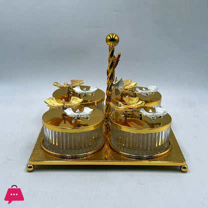 4 Pcs Partition Jar