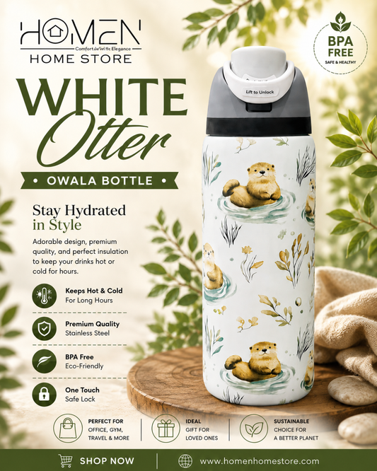 Owala Type Water Bottle | 32 Oz | Mint Otter