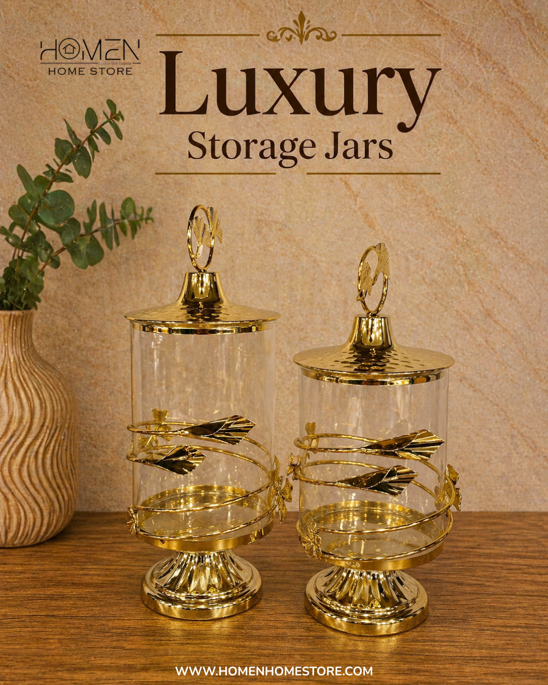 Luxury Storage Jars