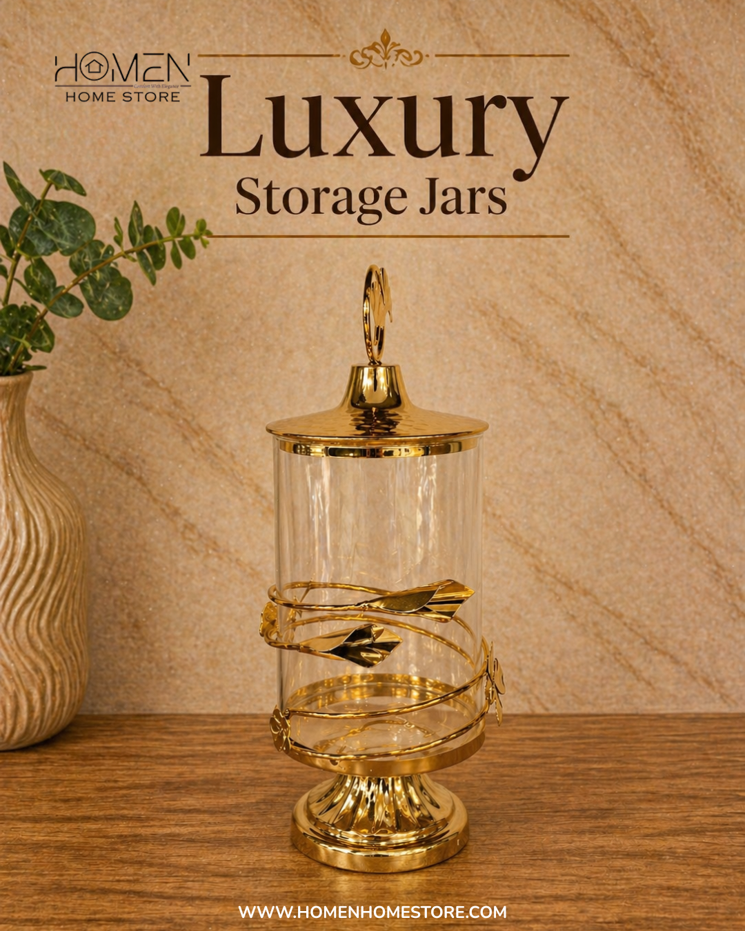 Luxury Storage Jars